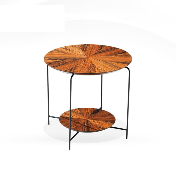 Wood vinear round table - Image 2