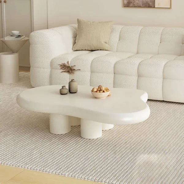 Cream-style Coffee Table - Image 2